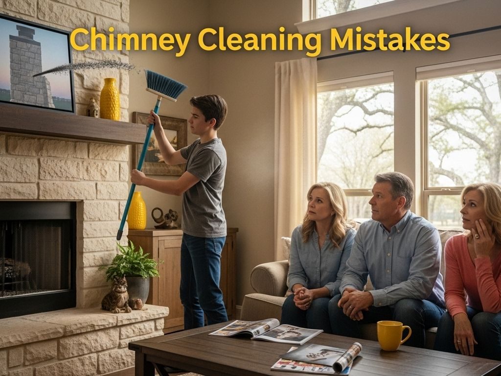 chimney cleaning mistakes