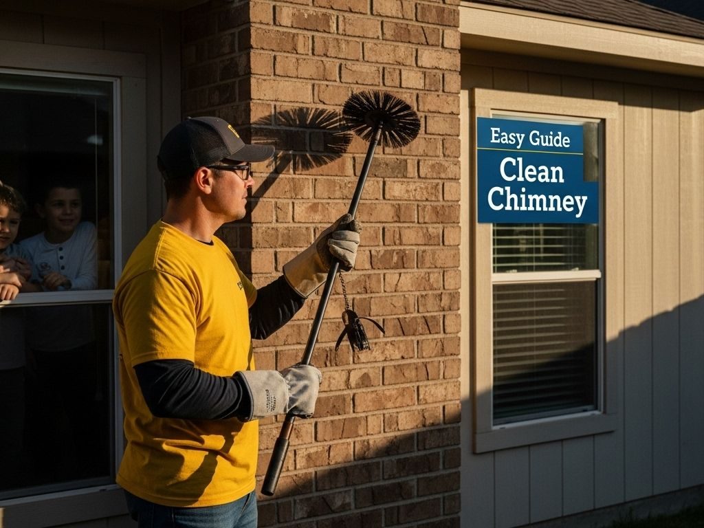 chimney cleaning Texas homeowner