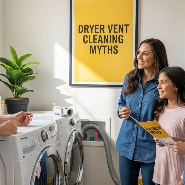 Dryer Vent Cleaning Myths, Debunked