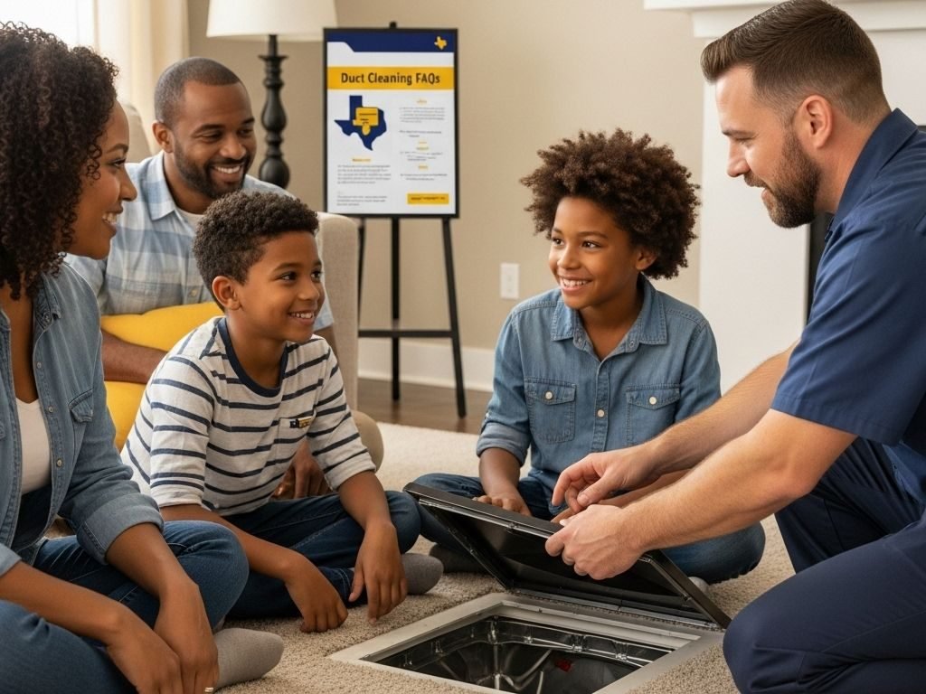 Texas duct cleaning family