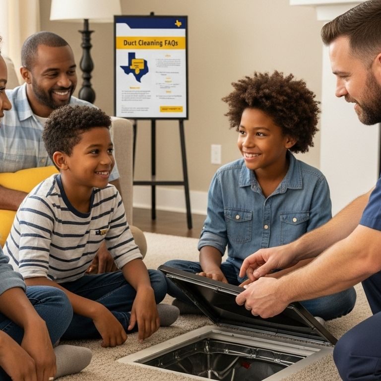 Common Duct Cleaning FAQs for Texas Homeowners
