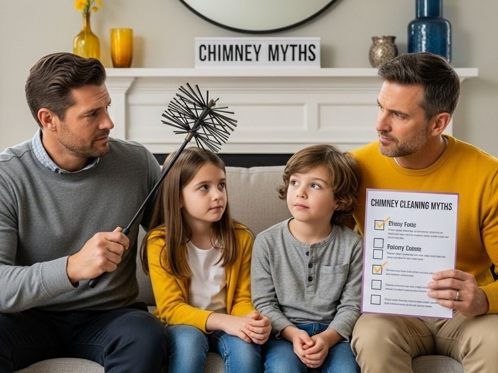 chimney cleaning myths family
