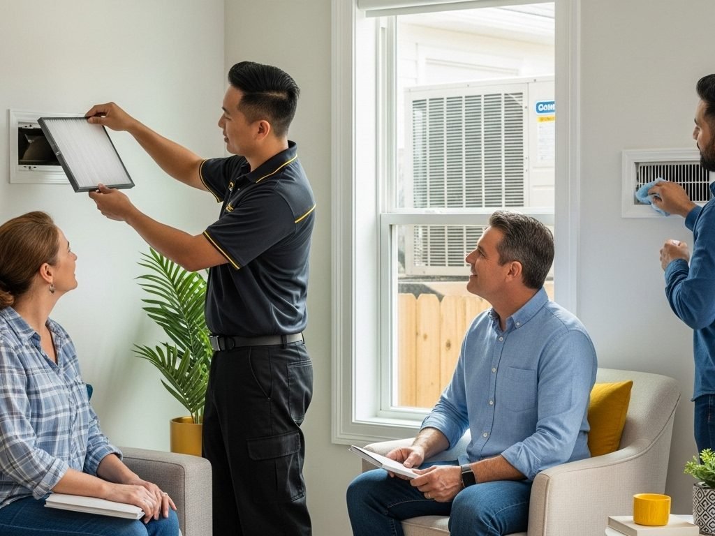 HVAC maintenance, homeowner tips, technician