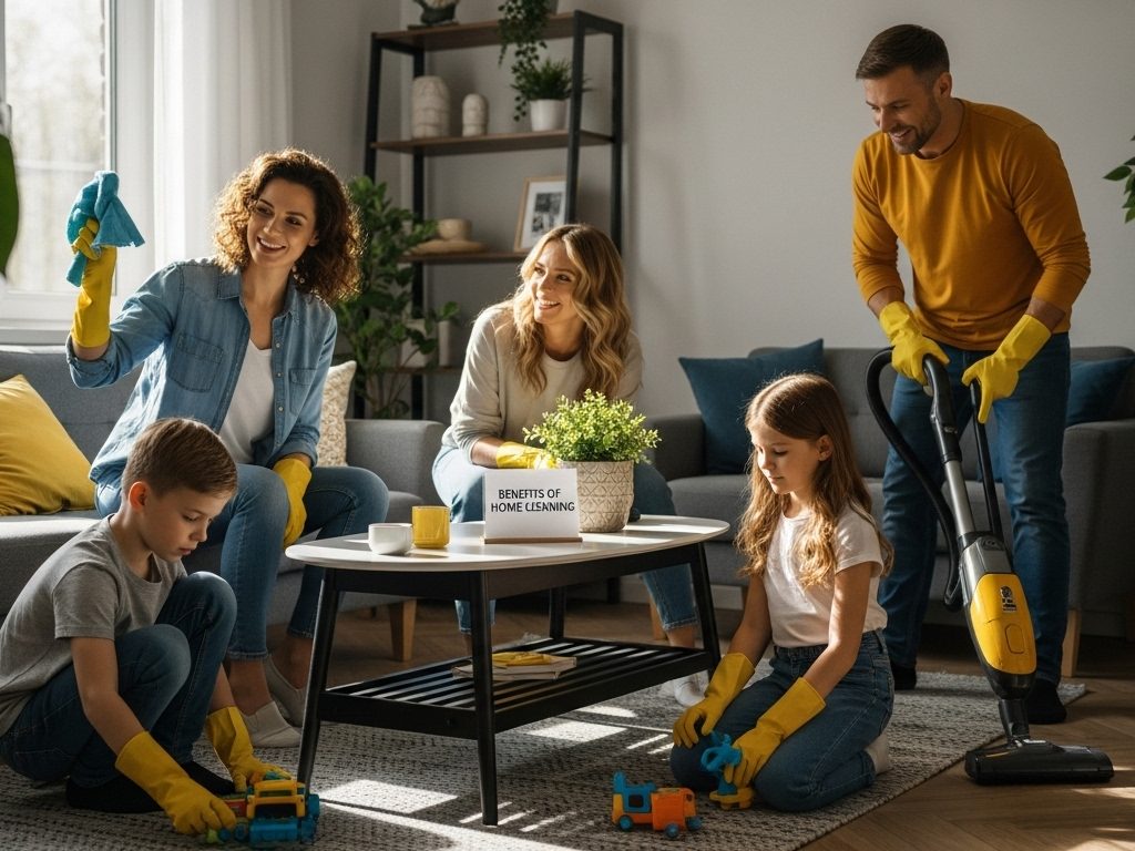 family home cleaning benefits