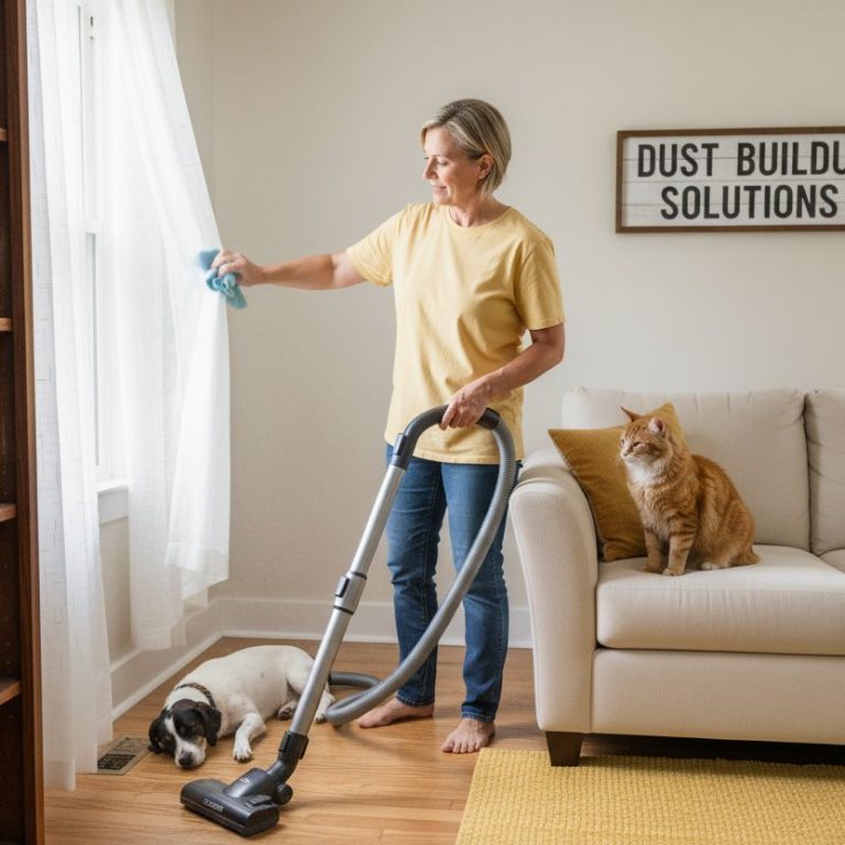 Effective Dust Buildup Solutions for a Cleaner Home