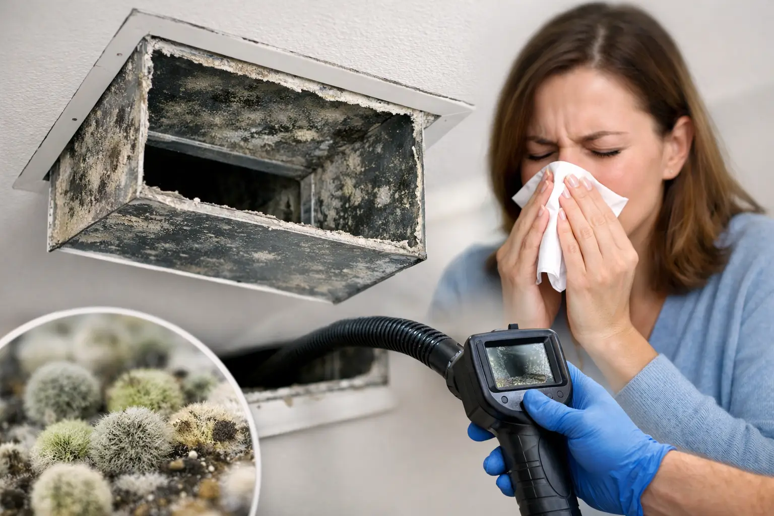 Mold in Air Ducts Symptoms to Watch For