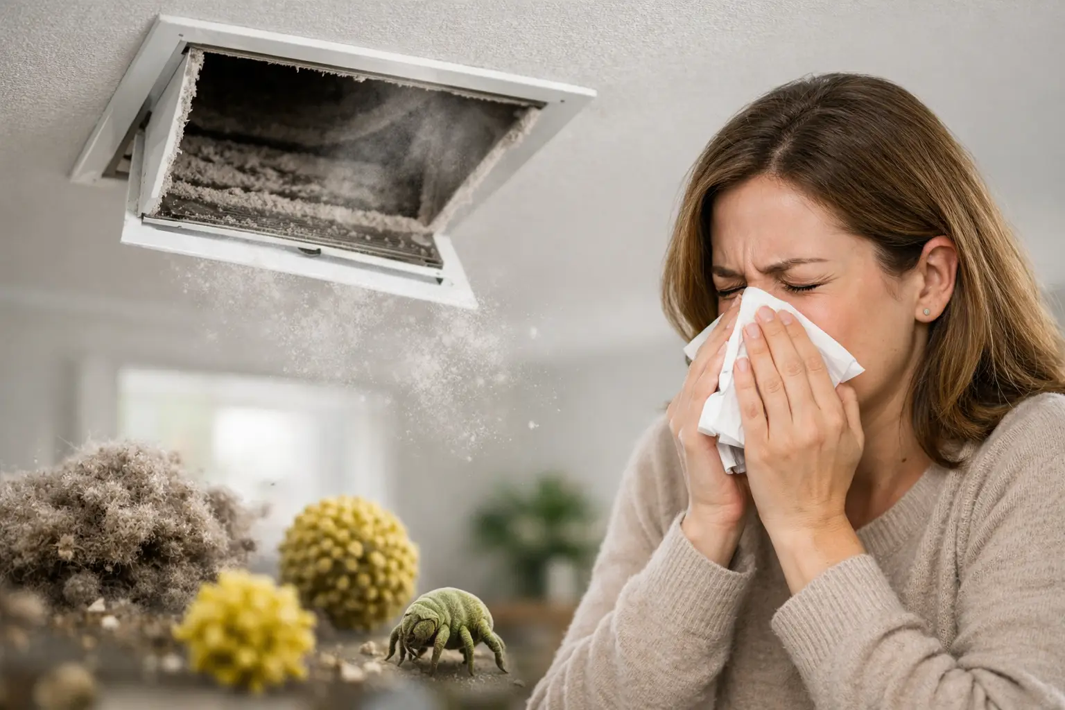 Can Dirty Ducts Cause Allergies at Home?