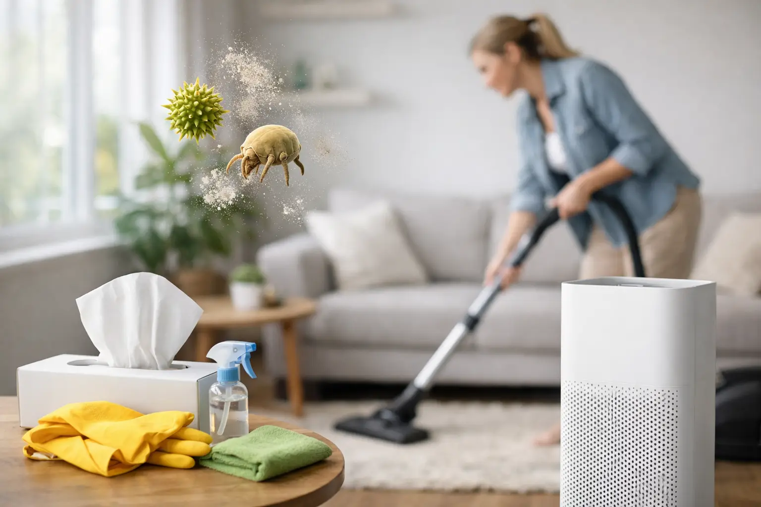 How to Reduce Indoor Allergens at Home